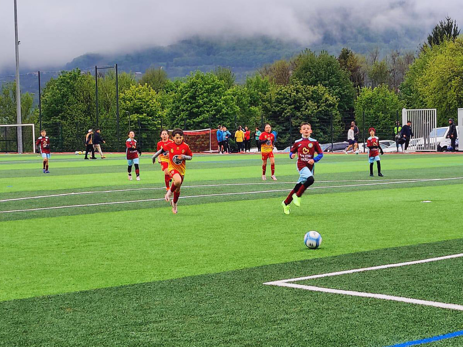 Les U12 sur tous les terrains