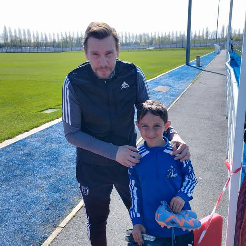 Mickael BOULLY - Parrain du Chorges Olympique